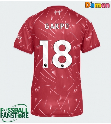 Liverpool Cody Gakpo #18 Replik Heimtrikot Damen 2026-27 Kurzarm